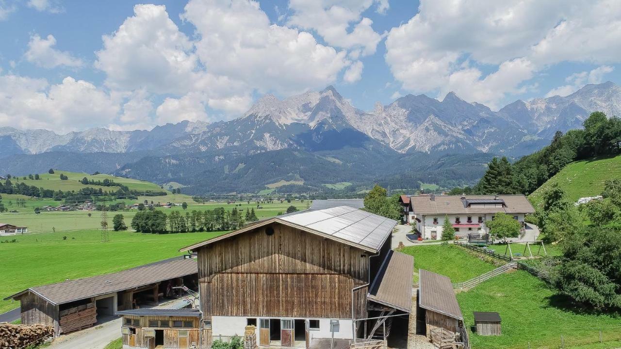 Oberdeutinghof Apartman Saalfelden am Steinernen Meer Kültér fotó